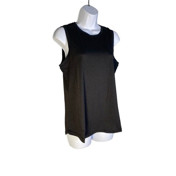 Ministry Of Supply Womens Composite Merino Active Tank Top in Black Size XS - Picture 3 of 6